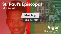 Matchup: St. Paul's vs. Vigor  2016