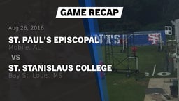 Recap: St. Paul's Episcopal  vs. St. Stanislaus College 2016