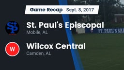 Recap: St. Paul's Episcopal  vs. Wilcox Central  2017