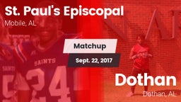 Matchup: St. Paul's vs. Dothan  2017