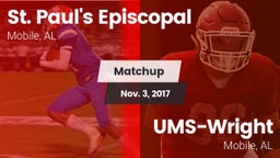 Matchup: St. Paul's vs. UMS-Wright  2017