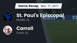 Recap: St. Paul's Episcopal  vs. Carroll   2017