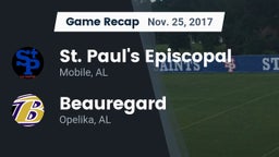 Recap: St. Paul's Episcopal  vs. Beauregard  2017