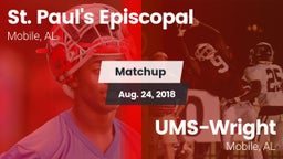 Matchup: St. Paul's vs. UMS-Wright  2018