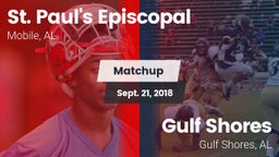 Matchup: St. Paul's vs. Gulf Shores  2018