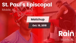 Matchup: St. Paul's vs. Rain  2018