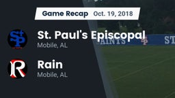 Recap: St. Paul's Episcopal  vs. Rain  2018