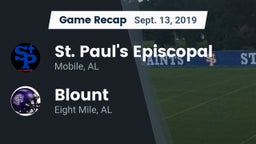 Recap: St. Paul's Episcopal  vs. Blount  2019