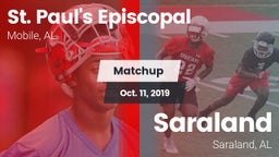 Matchup: St. Paul's vs. Saraland  2019