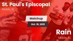Matchup: St. Paul's vs. Rain  2019