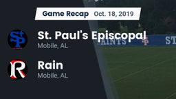 Recap: St. Paul's Episcopal  vs. Rain  2019