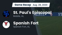 Recap: St. Paul's Episcopal  vs. Spanish Fort  2020