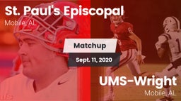 Matchup: St. Paul's vs. UMS-Wright  2020