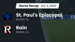 Recap: St. Paul's Episcopal  vs. Rain  2020