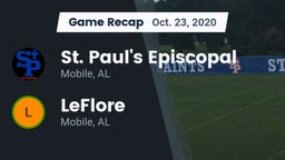Recap: St. Paul's Episcopal  vs. LeFlore  2020