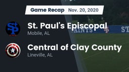 Recap: St. Paul's Episcopal  vs. Central  of Clay County 2020