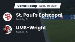 Recap: St. Paul's Episcopal  vs. UMS-Wright  2021