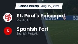 Recap: St. Paul's Episcopal  vs. Spanish Fort  2021