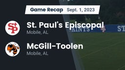 Recap: St. Paul's Episcopal  vs. McGill-Toolen  2023