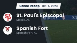 Recap: St. Paul's Episcopal  vs. Spanish Fort  2023