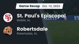 Recap: St. Paul's Episcopal  vs. Robertsdale  2023