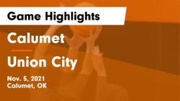 Calumet  vs Union City  Game Highlights - Nov. 5, 2021
