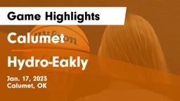 Calumet  vs Hydro-Eakly  Game Highlights - Jan. 17, 2023