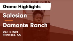 Salesian  vs Damonte Ranch  Game Highlights - Dec. 4, 2021
