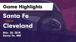 Santa Fe  vs Cleveland  Game Highlights - Nov. 30, 2018