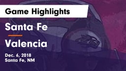 Santa Fe  vs Valencia  Game Highlights - Dec. 6, 2018