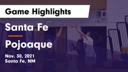 Santa Fe  vs Pojoaque  Game Highlights - Nov. 30, 2021
