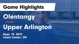 Olentangy  vs Upper Arlington  Game Highlights - Sept. 19, 2019