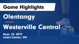 Olentangy  vs Westerville Central  Game Highlights - Sept. 24, 2019