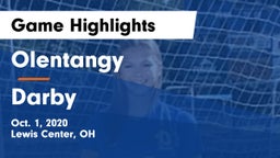 Olentangy  vs Darby  Game Highlights - Oct. 1, 2020