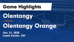 Olentangy  vs Olentangy Orange  Game Highlights - Oct. 31, 2020