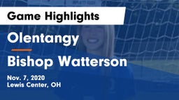 Olentangy  vs Bishop Watterson  Game Highlights - Nov. 7, 2020