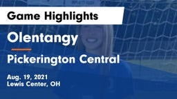 Olentangy  vs Pickerington Central  Game Highlights - Aug. 19, 2021