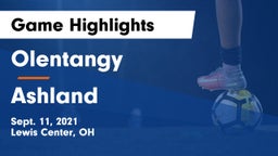 Olentangy  vs Ashland  Game Highlights - Sept. 11, 2021