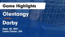 Olentangy  vs Darby  Game Highlights - Sept. 28, 2021