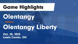 Olentangy  vs Olentangy Liberty  Game Highlights - Oct. 28, 2023