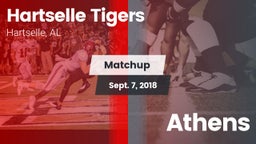 Matchup: Hartselle High vs. Athens 2018