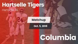 Matchup: Hartselle High vs. Columbia 2018
