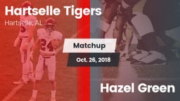 Matchup: Hartselle High vs. Hazel Green 2018