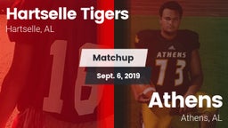 Matchup: Hartselle High vs. Athens  2019