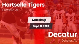 Matchup: Hartselle High vs. Decatur  2020