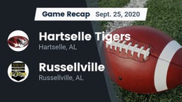 Recap: Hartselle Tigers vs. Russellville  2020