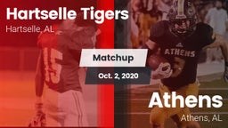 Matchup: Hartselle High vs. Athens  2020