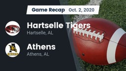 Recap: Hartselle Tigers vs. Athens  2020