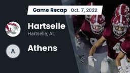 Recap: Hartselle  vs. Athens  2022