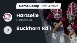 Recap: Hartselle  vs. Buckhorn Rd 1 2022